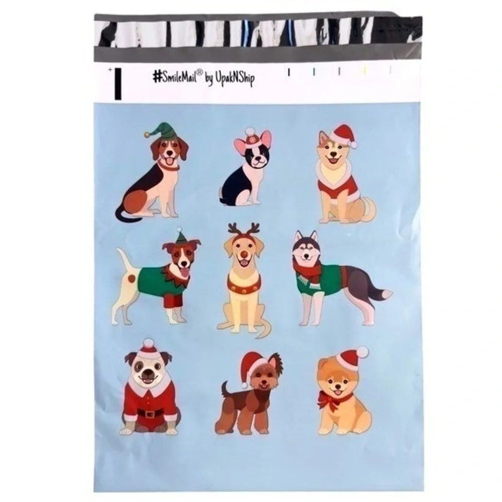 10 Poly Mailers 10x13‎ Shipping Envelopes Puppy Self Seal Waterproof Polymaile